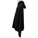 バレンシアガ FREE DISTRESSED NO RIB HOODIE ダメージ加工 オーバーサイズ パーカー ブラック XXS メンズ - NEWSED