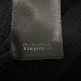 バレンシアガ FREE DISTRESSED NO RIB HOODIE ダメージ加工 オーバーサイズ パーカー ブラック XXS メンズ - NEWSED