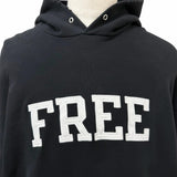 バレンシアガ FREE DISTRESSED NO RIB HOODIE ダメージ加工 オーバーサイズ パーカー ブラック XXS メンズ - NEWSED