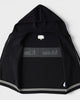 マーティンキム バックロゴ フーデッド ニット ベスト ブラック FREE SIZE メンズ レディース