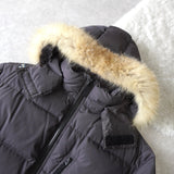 Fur Hooded Puffer Jacket - NEWSED