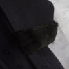 Fur Shawl Collar Wool Long Coat
