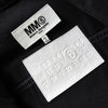 MM6 Maison Margiela mixed-material shirt sleeve black denim jacket
