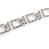 グッチ Gロゴ アクセサリー ブレスレット シルバー 19 メンズ - NEWSED