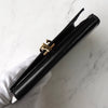 Gucci G hardware leather bi-fold wallet black