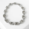 Givenchy G logo silver bracelet
