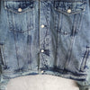 Ami Paris Ami Paris bleached and distressed large fit denim jacket G-jacket