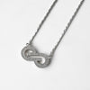 Givenchy Vintage G Logo Silver Necklace