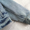 Ami Paris Ami Paris bleached and distressed large fit denim jacket G-jacket