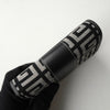 ジバンシィ ヴィンテージ Gロゴ キャンバス / レザー 二つ折り財布 グレー / ブラック 箱付き