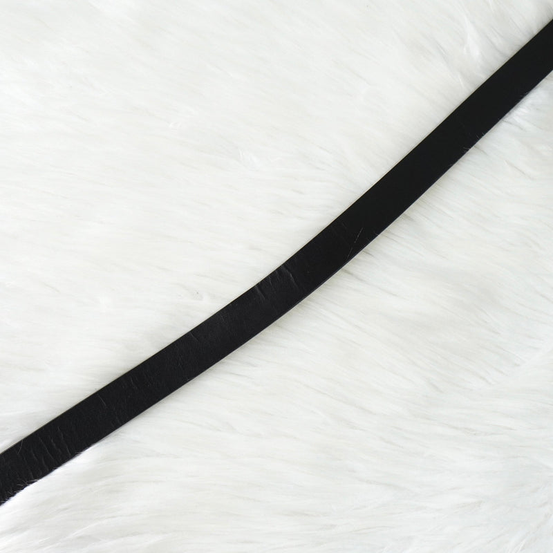 グッチ Gロゴ シルバー金具 ベルト ブラック レディース - NEWSED