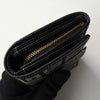 ジバンシィ ヴィンテージ Gロゴ キャンバス / レザー 二つ折り財布 グレー / ブラック 箱付き