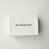 ジバンシィ ヴィンテージ Gロゴ キャンバス / レザー 二つ折り財布 グレー / ブラック 箱付き - NEWSED