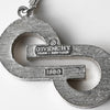 Givenchy Vintage G Logo Silver Necklace