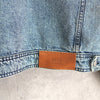 Ami Paris Ami Paris bleached and distressed large fit denim jacket G-jacket