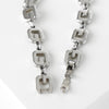 Givenchy G logo silver bracelet