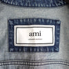 Ami Paris Ami Paris bleached and distressed large fit denim jacket G-jacket