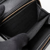ジバンシィ ヴィンテージ Gロゴ キャンバス / レザー 二つ折り財布 グレー / ブラック 箱付き