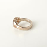 グッチ インターロッキングG ハート シルバー925 指輪 リング 10.5号 - NEWSED