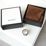 グッチ ダブルG スネーク シルバー925 指輪 リング 13.5号 箱付き - NEWSED