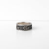 Gucci Double G Silver 925 Ring Size 15/14