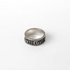 Gucci Double G Silver 925 Ring Size 15/14