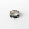 Gucci Double G Silver 925 Ring Size 15/14