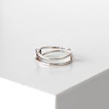 グッチ インターロッキングG シルバー925 指輪 リング 17号 - NEWSED