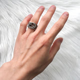 グッチ ダブルG アラベスク シルバー925 指輪 リング サイズ18 / 17号 - NEWSED