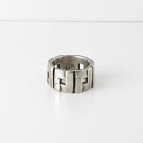 グッチ モダニスト マルチクロスG シルバー925 指輪 リング 19.5号 - NEWSED