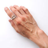 グッチ インターロッキングG シルバー925 指輪 リング 19.5号 - NEWSED