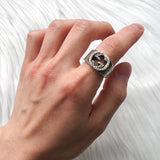 グッチ ダブルG アラベスク シルバー925 指輪 リング サイズ20 / 18.5号 - NEWSED