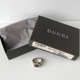 グッチ ダブルG アラベスク シルバー925 指輪 リング サイズ20 / 18.5号 - NEWSED