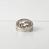 グッチ ダブルG アラベスク シルバー925 指輪 リング サイズ20 / 18.5号 - NEWSED