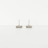 Gucci Double G Twist Earrings in Silver 925