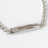 グッチ Gロゴ シルバー925 チェーン ブレスレット - NEWSED