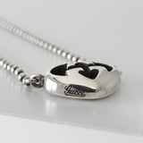 グッチ インターロッキングG ハート シルバー925 チェーン ネックレス - NEWSED