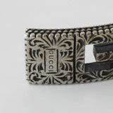 グッチ アラベスク カットアウトG シルバー925 バングル 箱付き - NEWSED