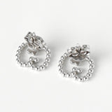 グッチ インターロッキングG ボールチェーン ピアス シルバー925 - NEWSED