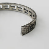 グッチ アラベスク カットアウトG シルバー925 バングル 箱付き - NEWSED