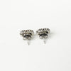 Gucci Double G Twist Earrings in Silver 925