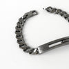 グッチ ブランデッドG シルバー925 チェーン ブレスレット ブラックシルバー