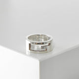 グッチ ブランデッドG シルバー925 指輪 リング 8.5号 磨き済み - NEWSED