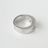 グッチ カットアウト ダブルG シルバー925 指輪 リング 9号 - NEWSED