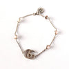 グッチ ダブルG マザーオブパール シルバー925 ブレスレット シルバー