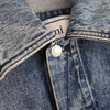 Ami Paris Ami Paris bleached and distressed large fit denim jacket G-jacket