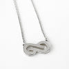 Givenchy Vintage G Logo Silver Necklace