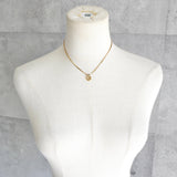 ジバンシィ Gロゴ ネックレス GP ゴールド ラインストーン - NEWSED