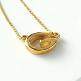 ジバンシィ ヴィンテージ Gロゴ ネックレス GP - NEWSED