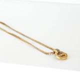 ジバンシィ Gロゴ ネックレス GP ゴールド ラインストーン - NEWSED